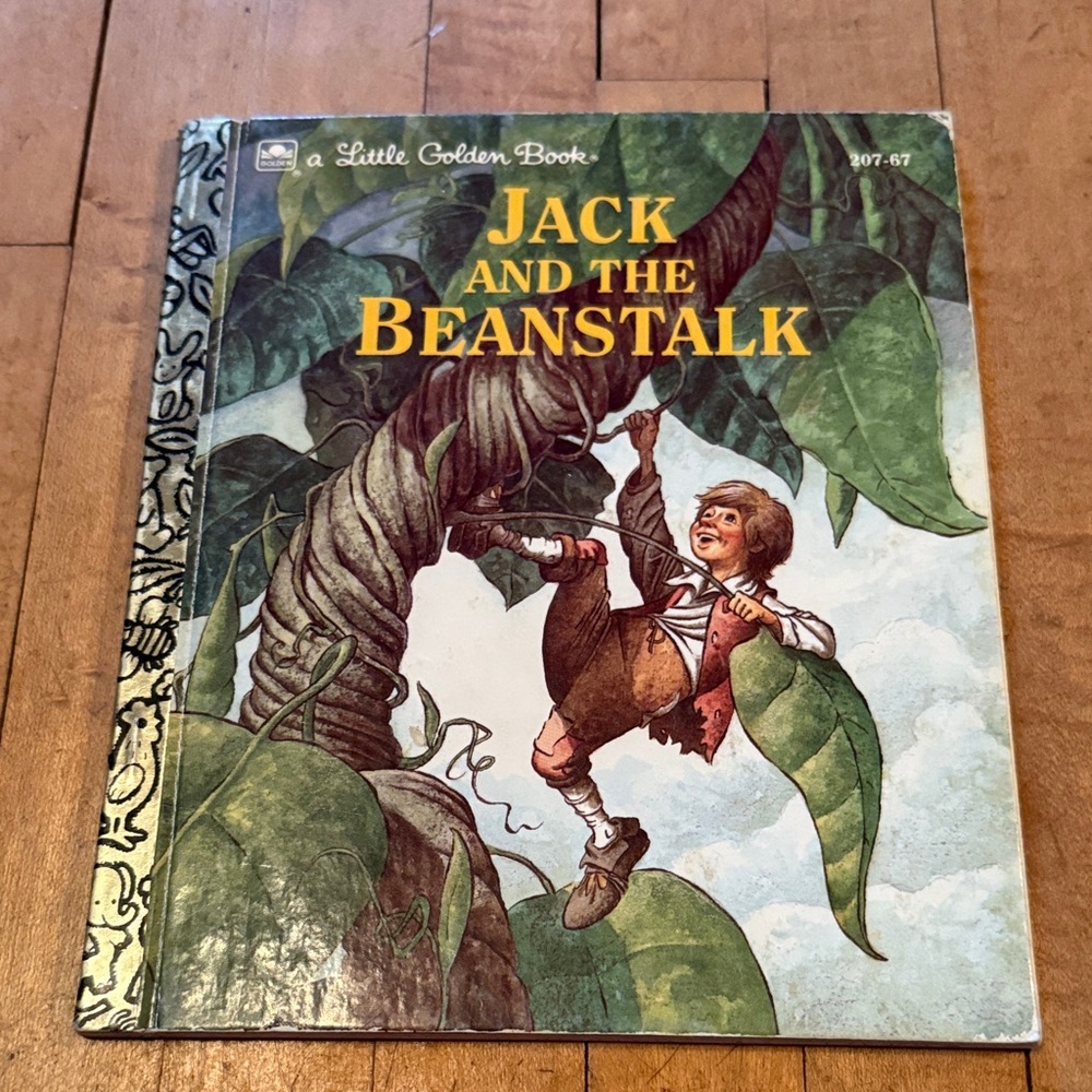 Jack and the Beanstalk Little Golden Book